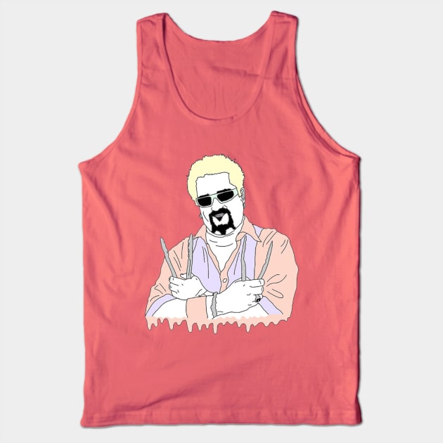 Guy Fieri Tank Top by robertromanian